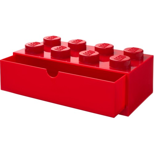 Room Copenhagen LEGO desk drawer 8 , storage box (red, knobs) (40211730) Room Copenhagen LEGO desk drawer 8 , storage box (red, knobs) (40211730)