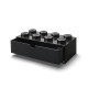 Room Copenhagen LEGO desk drawer 8 , storage box (black, knobs) (40211733)