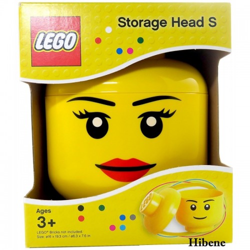Room Copenhagen LEGO Storage Head Girl, small - RC40311725
