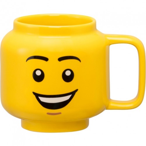 Room Copenhagen LEGO ceramic mug Happy Boy, small (yellow) (40460806)