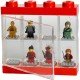 Room Copenhagen LEGO Minifigures Display Case 8 red, storage box (transparent) (40650001)