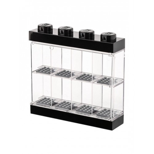 Room Copenhagen LEGO Minifigures Display Case 8 black, storage box (40650003)