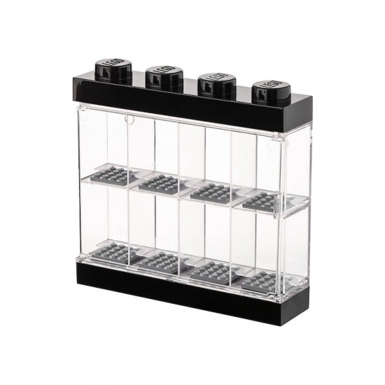 Room Copenhagen LEGO Minifigures Display Case 8 black, storage box (40650003)