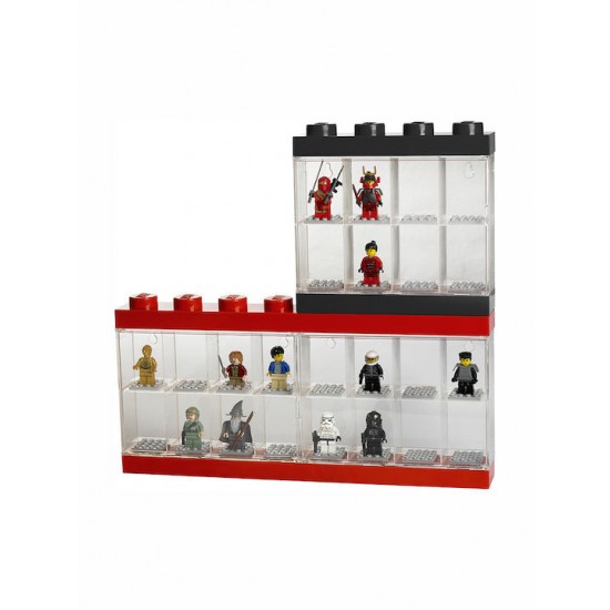 Room Copenhagen LEGO Minifigures Display Case 8 black, storage box (40650003)