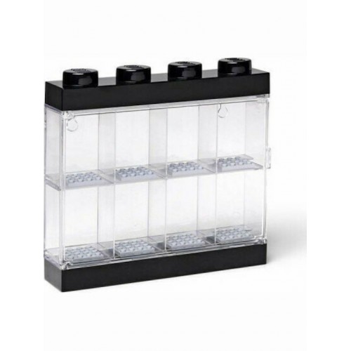 Room Copenhagen LEGO Minifigures Display Case 8 black, storage box (40650003)