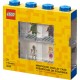 Room Copenhagen LEGO minifigures display case blue, storage box  (transparent, transparent) (40650005)