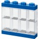 Room Copenhagen LEGO minifigures display case blue, storage box  (transparent, transparent) (40650005)