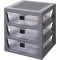 Room Copenhagen LEGO drawer shelf set of 3, storage box (Gray) (40950003)