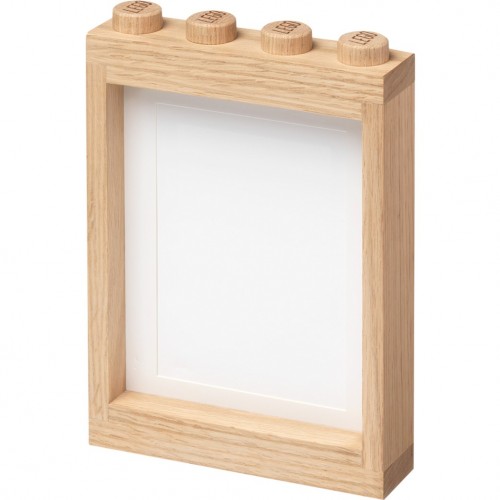 Room Copenhagen LEGO 1x4 wooden picture frame, storage box (light oak) (41130900)