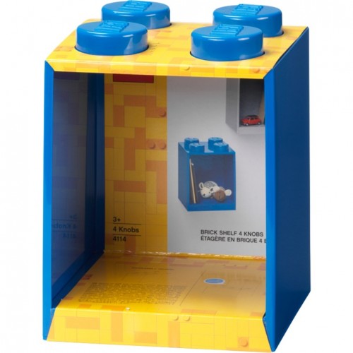 Room Copenhagen LEGO Regal Brick 4 Shelf (blue) (41141731)