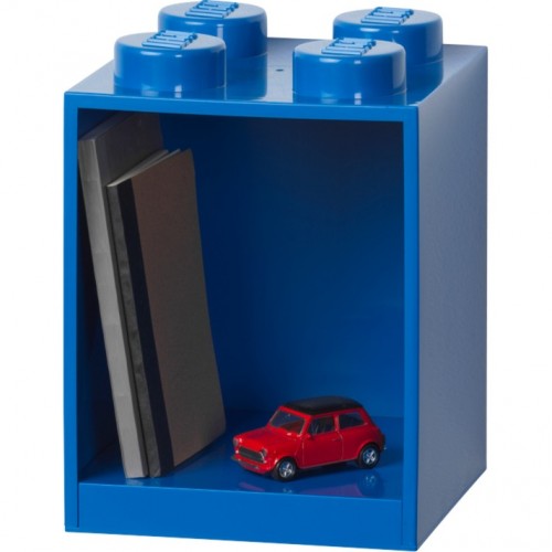 Room Copenhagen LEGO Regal Brick 4 Shelf (blue) (41141731)