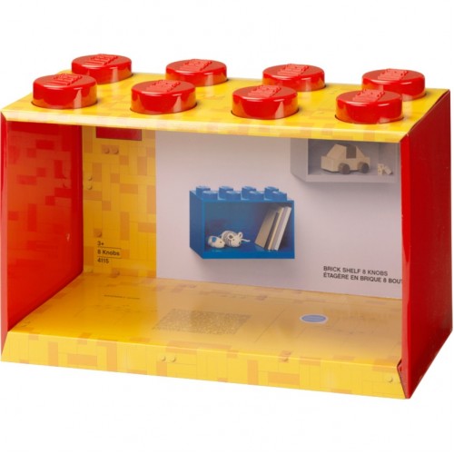 Room Copenhagen LEGO Brick 8 Shelf (red) (41151730)