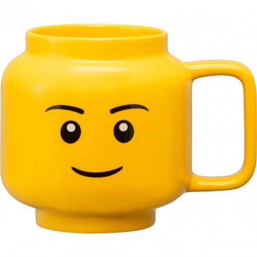Room Copenhagen LEGO ceramic mug boy, large (yellow) (41460800)