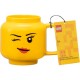 Room Copenhagen LEGO ceramic mug Winking Girl, large (yellow) (41460803)