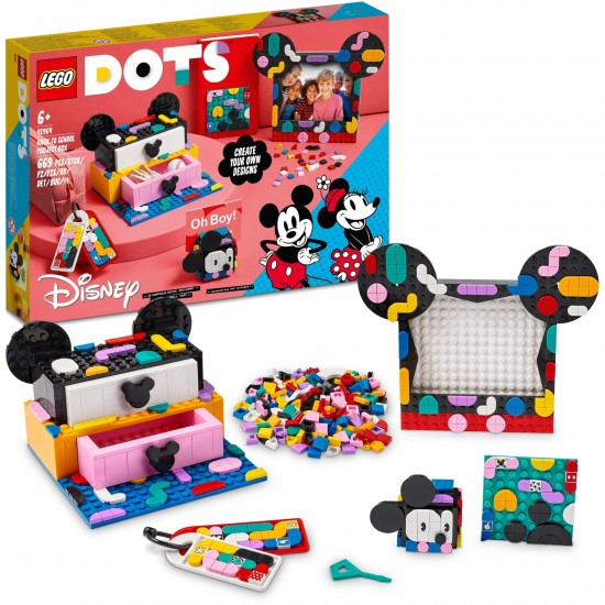 LEGO Dots Mickey & Minnie Mouse Back To School Project Box (41964) LEGO Dots Mickey & Minnie Mouse Back To School Project Box (41964)