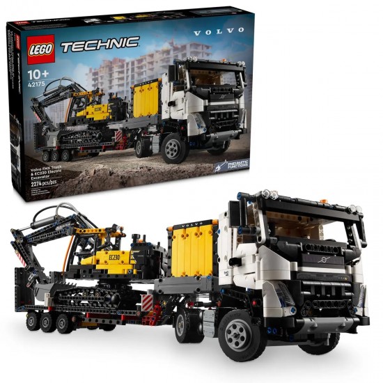 LEGO Technic Volvo FMX Truck & EC230 Electric Excavator (42175)