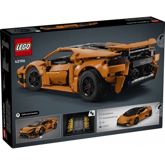 LEGO Technic Lamborgini Huracan Tecnica Orange (42196)