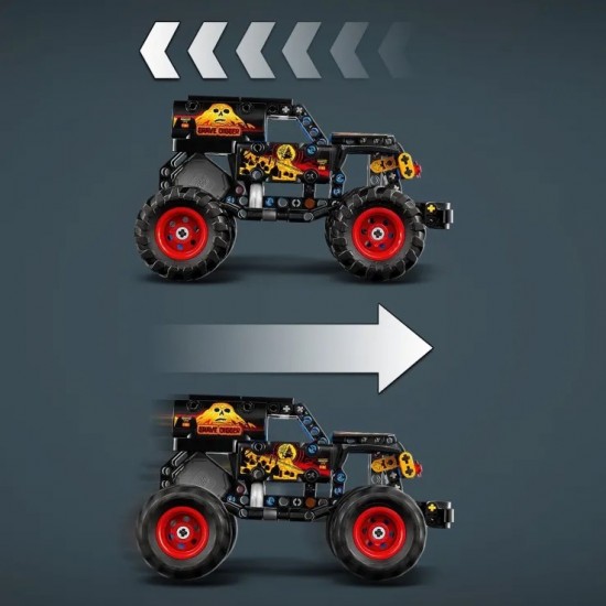 LEGO Technic Monster Jam Grave Digger Fire And Ice (42219)