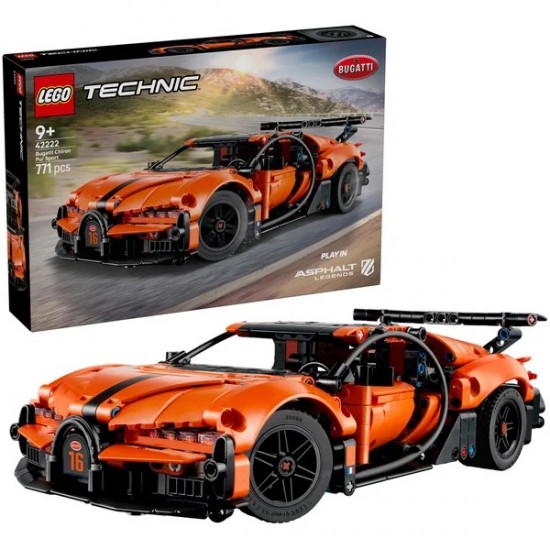 LEGO Technic Bugatti Chiron Pur Sport Hypercar (42222)