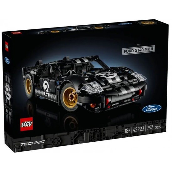 LEGO Technic 1966 Ford GT40 MKII Race Car (42223) LEGO Technic 1966 Ford GT40 MKII Race Car (42223)