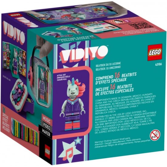 Lego Vidiyo Unicorn DJ BeatBox (43106)