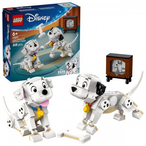 LEGO Disney Lucky & Penny 101 Dalmatians Puppies (43271)