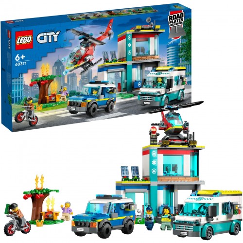LEGO City Emergency Vehicles HQ (60371)