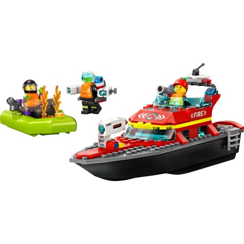 LEGO City Fire Rescue Boat (60373)