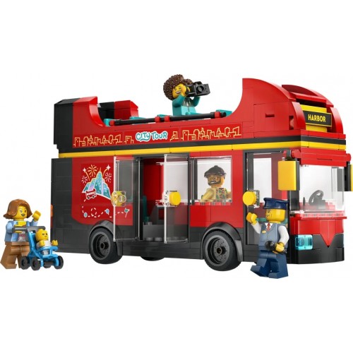 LEGO City Red Double-Decker Sightseeing Bus (60407)