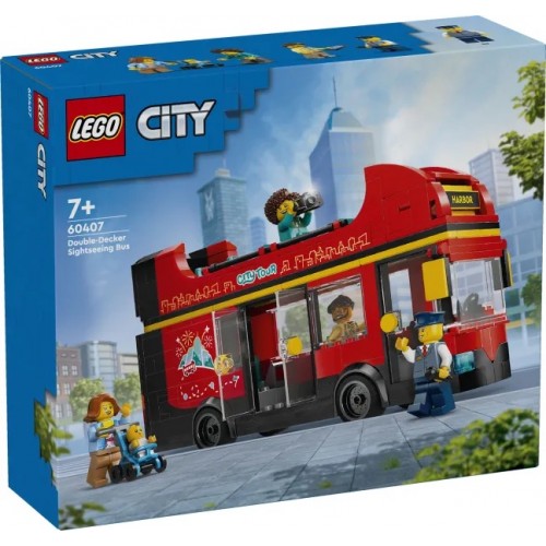 LEGO City Red Double-Decker Sightseeing Bus (60407)