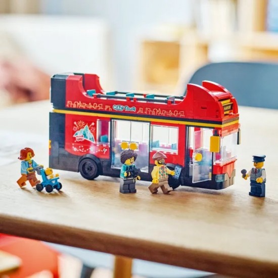 LEGO City Red Double-Decker Sightseeing Bus (60407)
