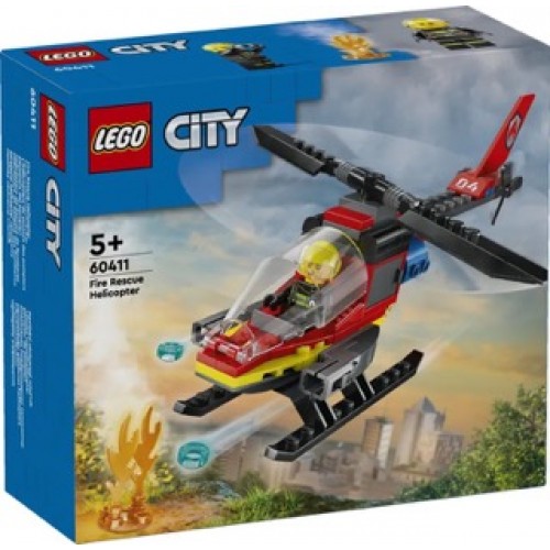 LEGO City Fire Rescue Helicopter (60411)