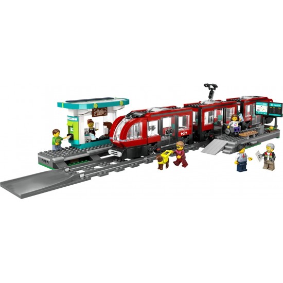 LEGO City Downtown Streetcar & Station (60423)