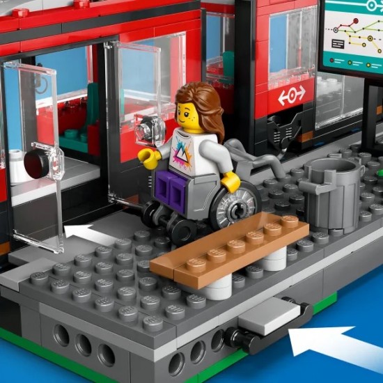 LEGO City Downtown Streetcar & Station (60423)