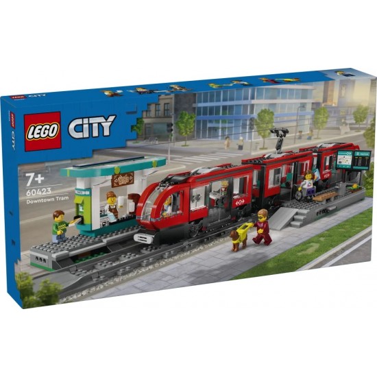 LEGO City Downtown Streetcar & Station (60423)