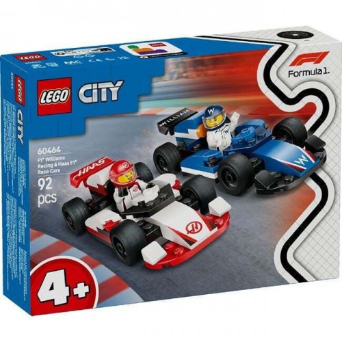 LEGO City F1 Williams Racing & Haas F1 Race Cars (60464)