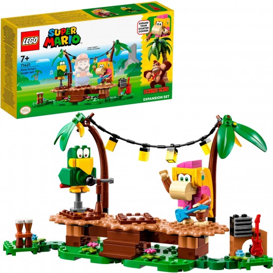 LEGO Super Mario Dixie Kong's Jungle Jam Expansion Set (71421) LEGO Super Mario Dixie Kong's Jungle Jam Expansion Set (71421)