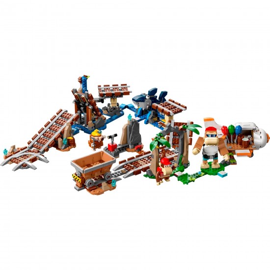 LEGO Super Mario Diddy Kong's Mine Cart Ride Expansion Set (71425)