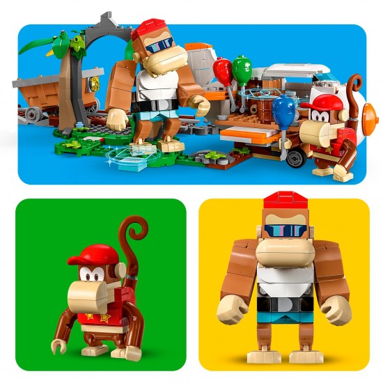 LEGO Super Mario Diddy Kong's Mine Cart Ride Expansion Set (71425)
