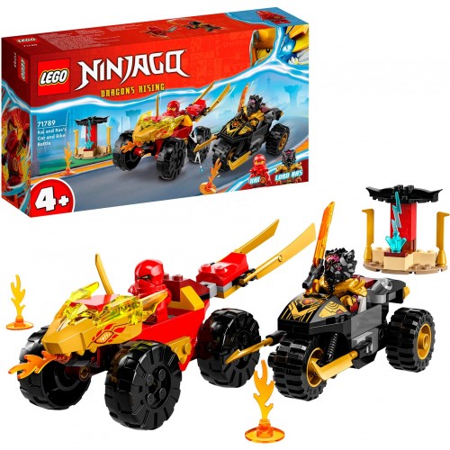 LEGO Ninjago Kai & Ras's Car & Bike Battle (71789)