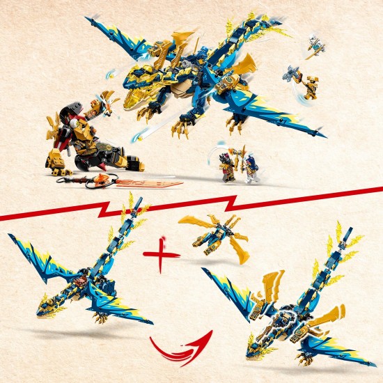 LEGO Ninjago Elemental Dragon vs. The Empress Mech (71796)