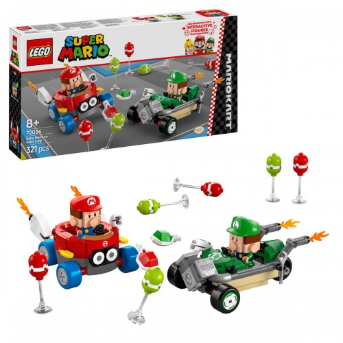 LEGO Super Mario Kart-Baby Mario vs. Baby Luigi (72034) LEGO Super Mario Kart-Baby Mario vs. Baby Luigi (72034)
