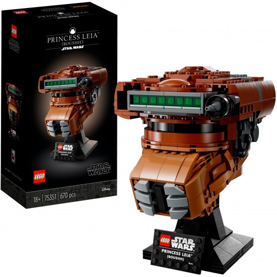 LEGO Star Wars Princess Leia (Boushh) Helmet (75351)