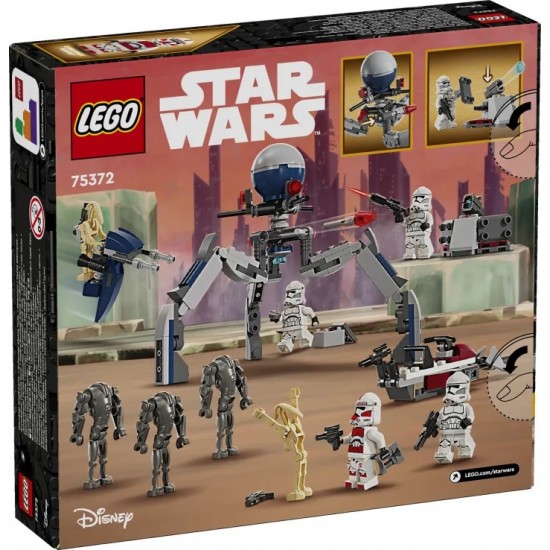LEGO Star Wars Clone Trooper & Battle Droid Battle Pack (75372) LEGO Star Wars Clone Trooper & Battle Droid Battle Pack (75372)