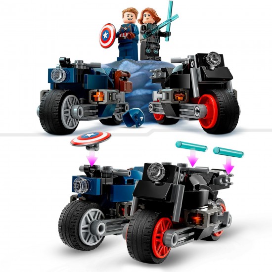 LEGO Super Heroes Black Widow & Captain America Motorcycles (76260)