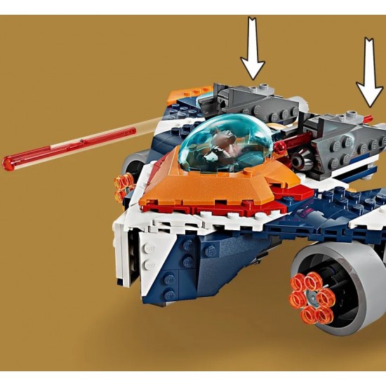 LEGO Super Heroes Rocket's Warbird vs. Ronan (76278)