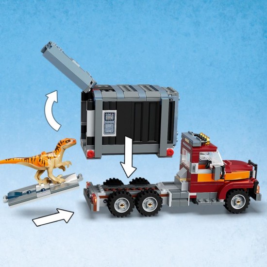 LEGO Jurassic World T.Rex & Atrociraptor Dinosaur Breakout (76948)