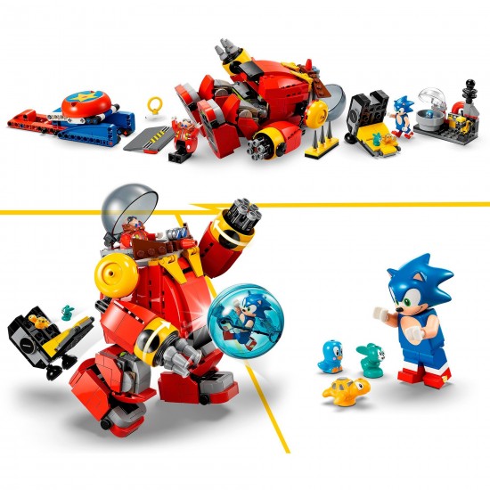 LEGO Sonic The Hedgehog Sonic vs. Dr.Eggman's Death Egg Robot (76993)