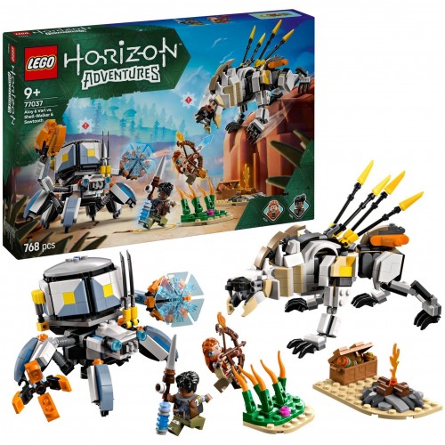 LEGO Horizon Adventures Aloy & Varl vs. Shell-Walker & Sawtooth(77037)