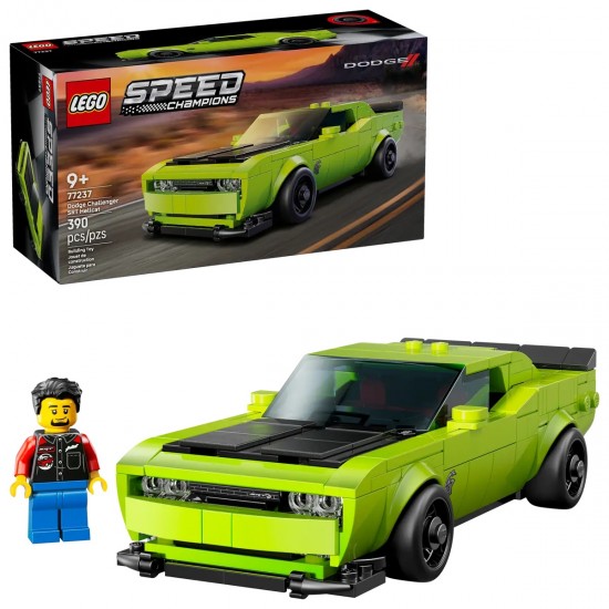 Lego Speed Champions Dodge Challenger SRT Hellcat Sports Car(77237)
